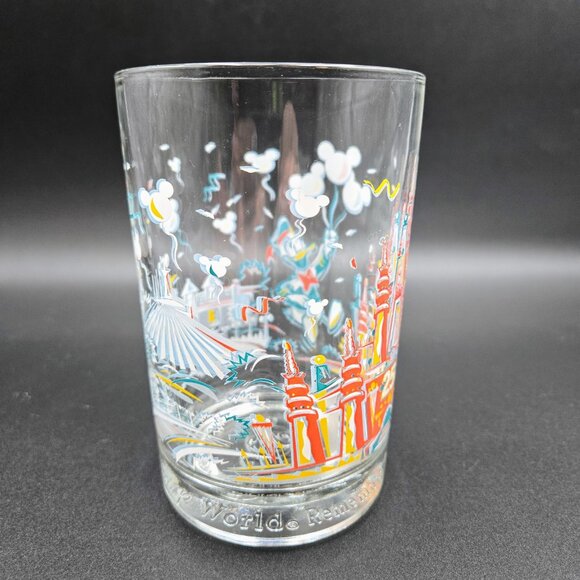 McDonald’s Walt Disney World Magic 25th Anniversary Glass 1996 Read - Picture 8 of 10